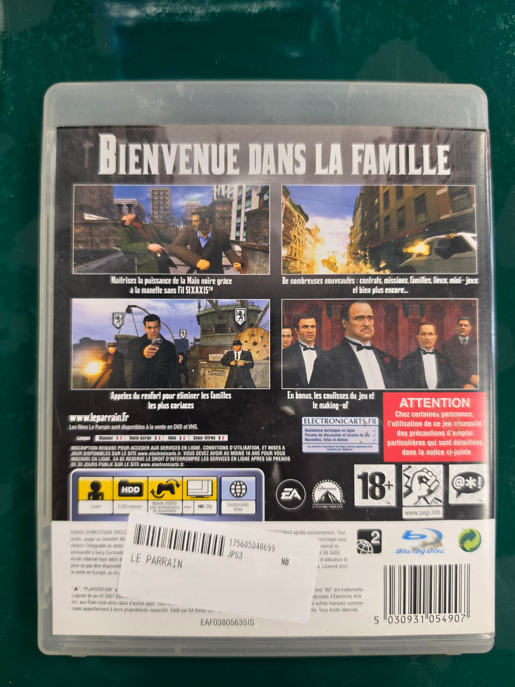 Le Parrain Edition du Don PlayStation 3