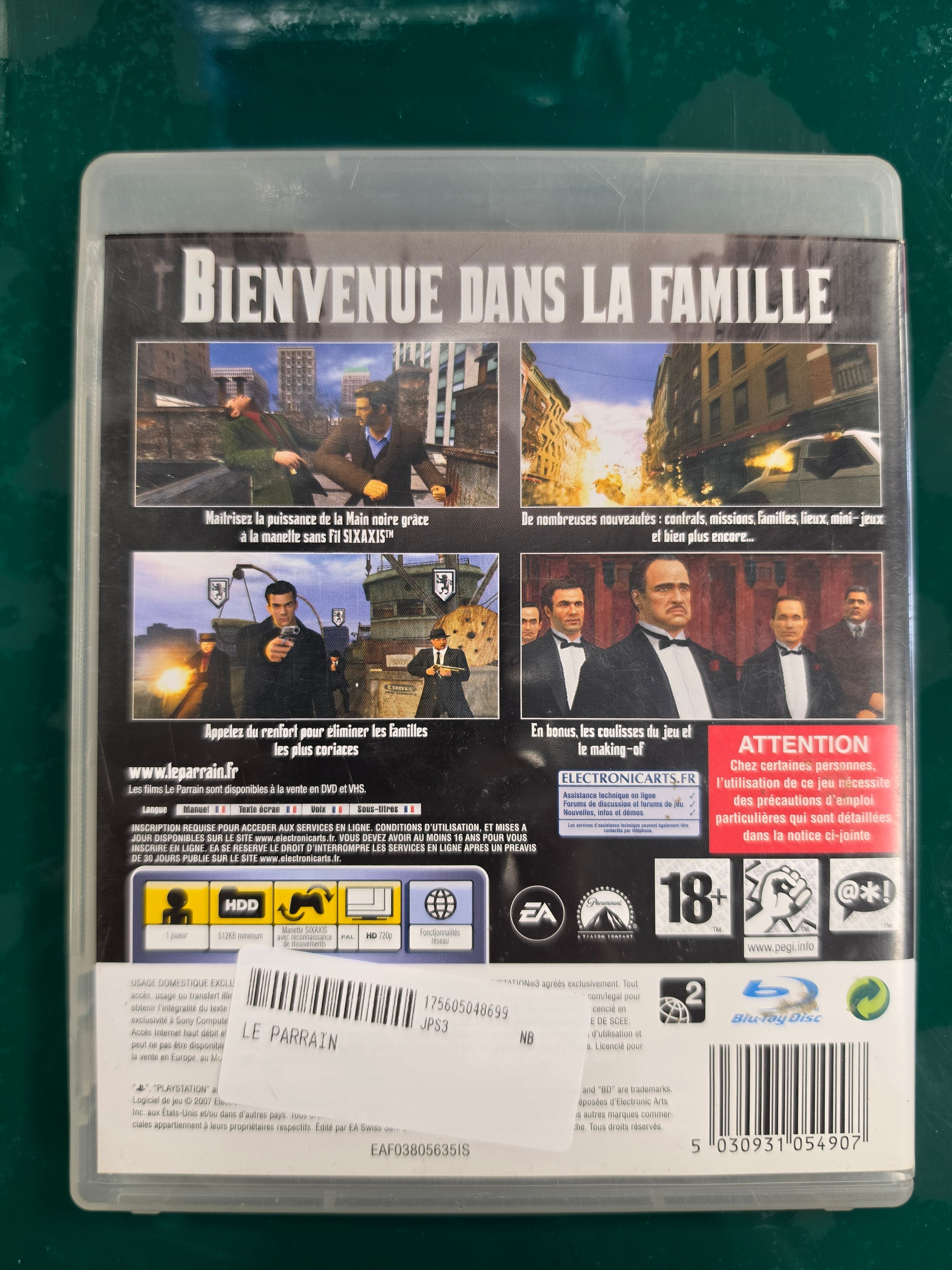 Le Parrain Edition du Don PlayStation 3