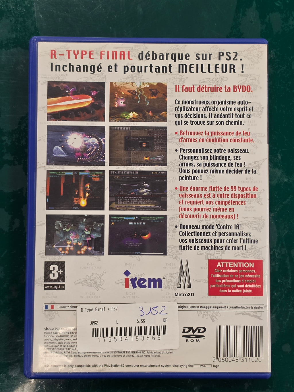 R-Type Final PS2