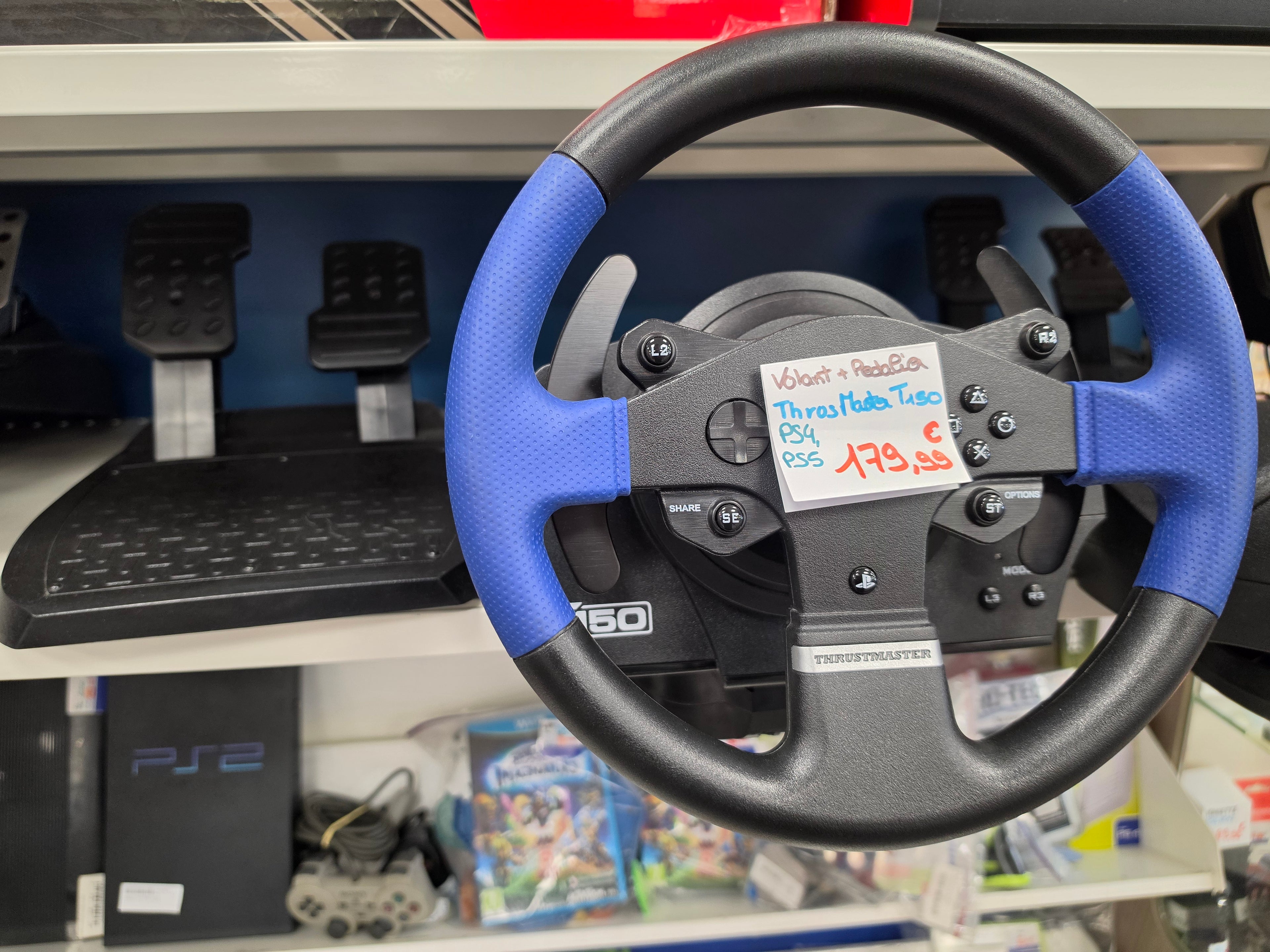 Volant et pédalier Trustmaster T150 pour PS4 et PS5