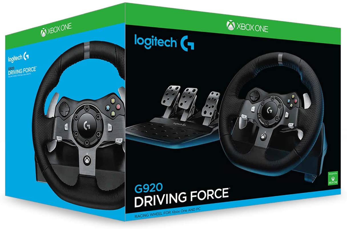 Volant Logitech G920 pour Xbox One, Series et PC